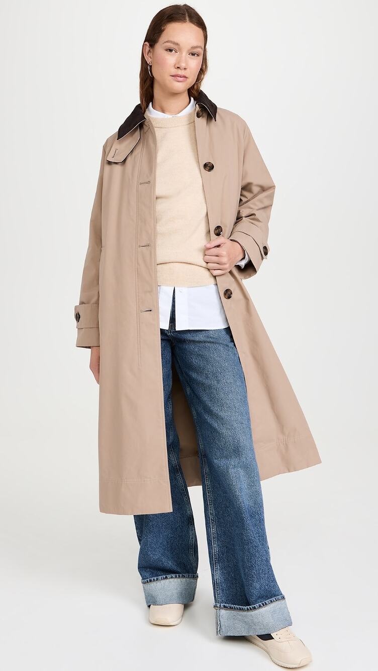 Barbour Noelle Showerproof Car Coat Jacket